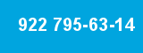 922 795-63-14 922 795-63-14